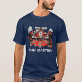 RACE CAR - RAIN MASTER T-SHIRT (Voorkant)