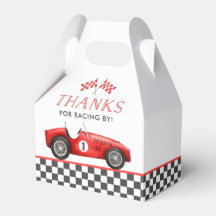 Race Car Red Racing Boy 1e verjaardag