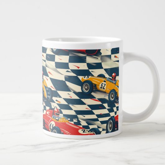 Race Car Themed Coffee Mug (Droite)