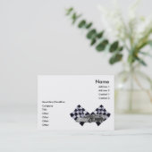 Race Car Visitekaartje (Staand voorkant)