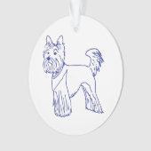 Race de chien Yorkshire Terrier (devant)
