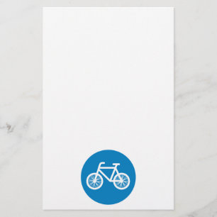 Race een fiets briefpapier