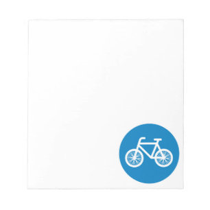 Race een fiets notitieblok