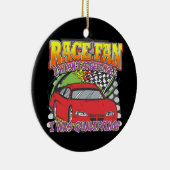 Race Fan Qualification Keramisch Ornament (Rechts)