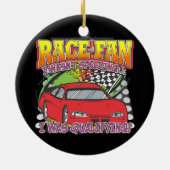 Race Fan Qualification Keramisch Ornament (Achterkant)
