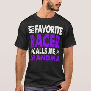 Race Gezegde Mijn favoriete racer noemt me oma T-shirt