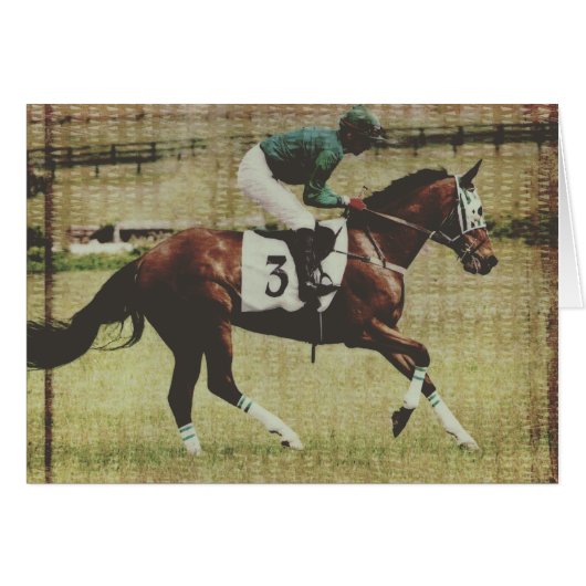 Race Horse (Voorkant Horizontaal)