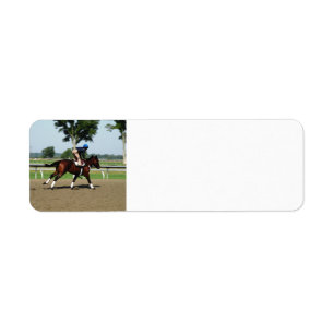 Race Horse adresetiketten Etiket