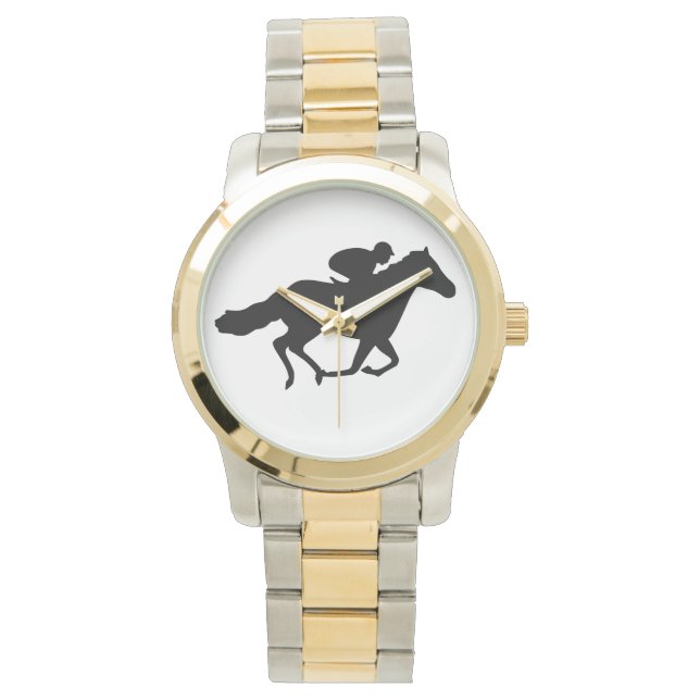 Race Horse Horloge (Voorkant)