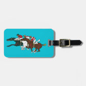 Race Horses Bagagelabel (Voorkant horizontaal)