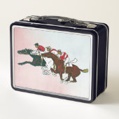 Race Horses Lunch Box (Achterkant)