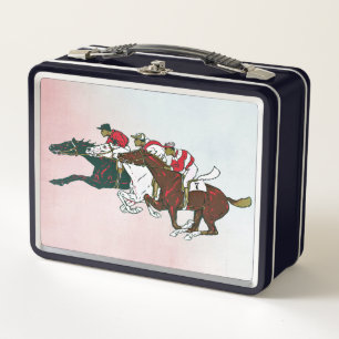 Race Horses Lunch Box