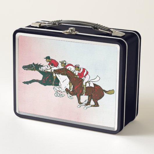Race Horses Lunch Box (Voorkant)