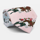 Race Horses Necktie Stropdas (Opgerold)