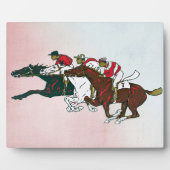 Race Horses Plaque Fotoplaat (Voorkant)