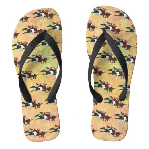 Race Horses Teenslippers