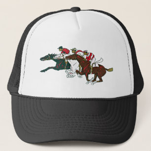 Race Horses Trucker Pet