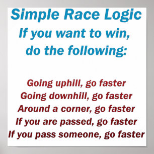 Race Logic Poster