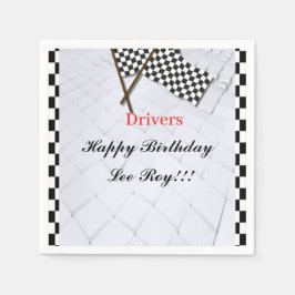 Race naar de overwinning servet