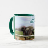 Race naar het weekend mok (Voorkant links)