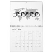 Race nr. 3 zwart op wit kalender (Jan 2026)