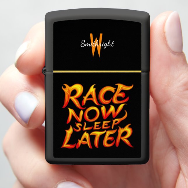 Race nu Slaap later (In Hand)
