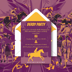 Race Paard Party Uitnodiging