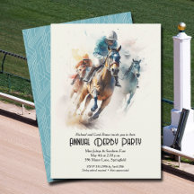 Race Paarden Derby Party