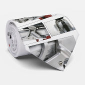 Race pistool stropdas (Opgerold)