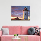 Race Point Lighthouse Canvas Afdruk (Insitu (Woonkamer))