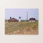 Race Point Lighthouse, Cape Cod, Massachusetts Legpuzzel (Horizontaal)