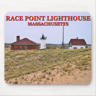 Race Point Lighthouse, Massachusetts Mousepad Muismat