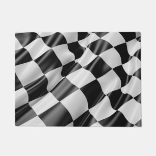 Race Track Vlag Deur Mat