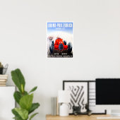 race van de Grote Prijs van Zürich 1939 Poster (Thuiskantoor)