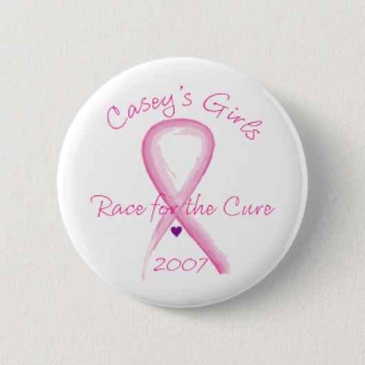 Race voor de Cure Button (Voorkant)