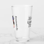 Race-vrouw Glas (Links)