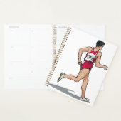 Race Walker Sportloper in Beweging Planner (Display)