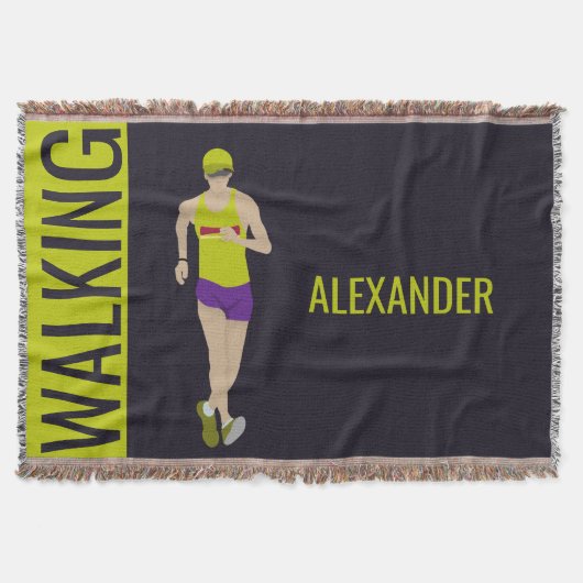 Race Walking Deken (Voorkant)