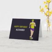 Race Walking Kaart (Gele Bloem)