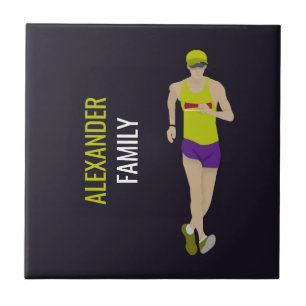 Race Walking Tegeltje