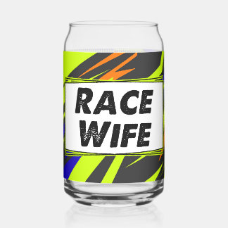 Race Wife Blikvorm Glas