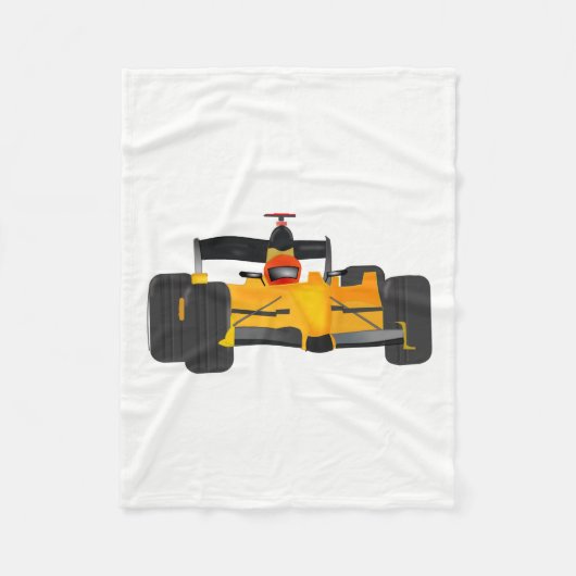 raceauto fleece deken (Voorkant)