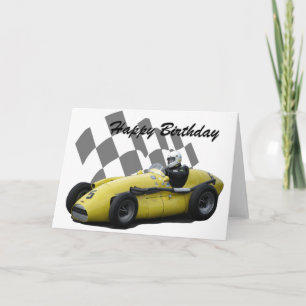 raceauto Happy Birthday 5 Kaart