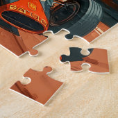  raceauto in Barcelona Legpuzzel (Zijkant)