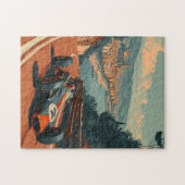  raceauto in Barcelona Legpuzzel (Horizontaal)