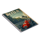  raceauto in Berlijn Notitieboek (Rechterzijde)