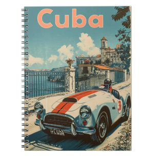  raceauto in Cuba Notitieboek