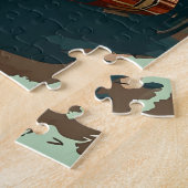 raceauto in Las Vegas Legpuzzel (Zijkant)