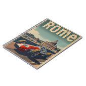  raceauto in Rome Notitieboek (Linkerzijde)