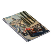  raceauto in Rome Notitieboek (Rechterzijde)